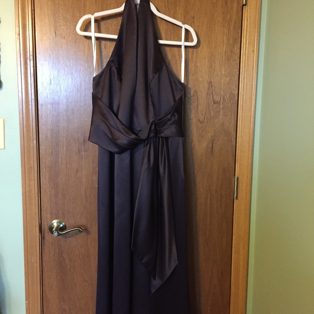 David’s Bridal Formal Chocolate Dress Bridesmaid